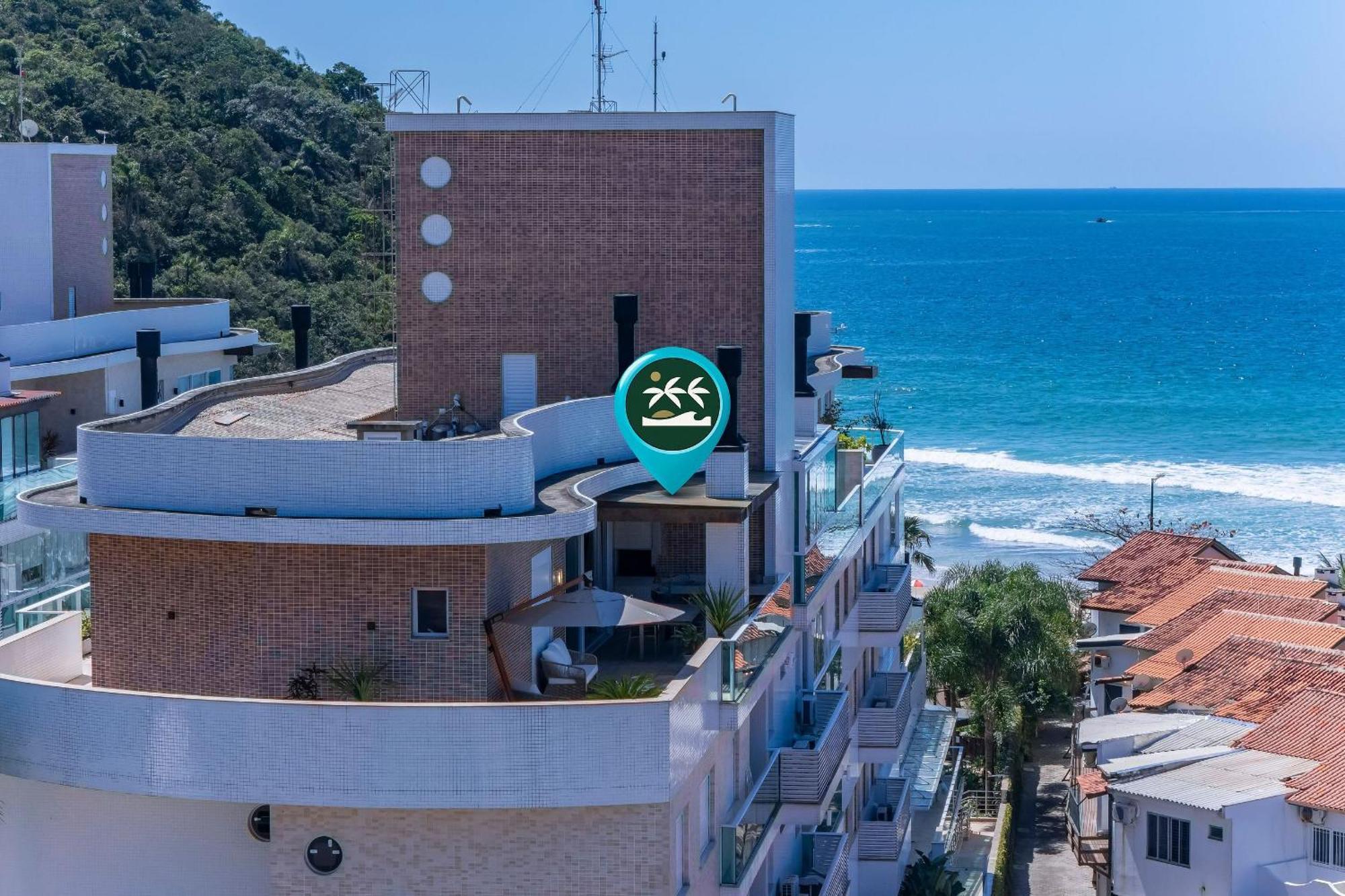 Varandas Do Atlantico: Luxurious Beachfront Condo with Heated Pool Bombinhas Exterior photo